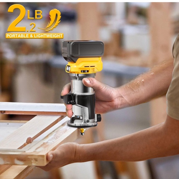 Cordless Compact Wood Router - Picture 2 of 6